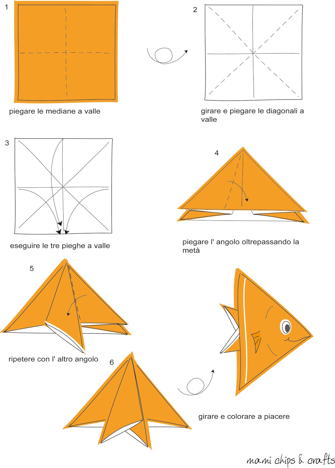 tutorial origami semplici